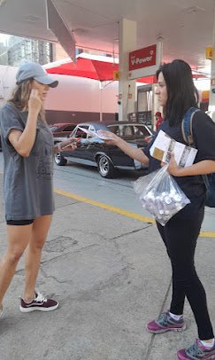 Distribuição de Panfletos